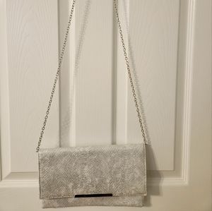 Boutique Silver Clutch!